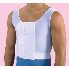Franks Stubbs Post-Surgical Vest Medium White, 1/EA
