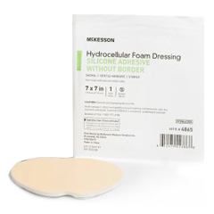 MON1083088EA - McKesson - Silicone Foam Dressing (4865)