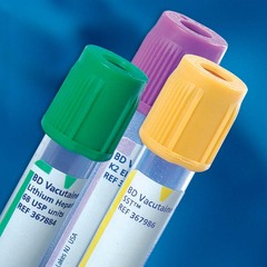 BD Vacutainer Plus SST Venous Blood Collection Tube Clot Activator / Separator Gel Additive 4 mL BD Hemogard Closure Plastic Tube