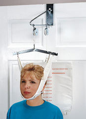 GF Health Grafco&reg; Deluxe Overdoor Cervical Traction Kit Chrome-plated Steel One Size Fits Most, 1/EA