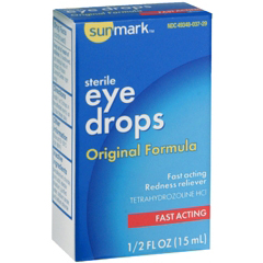 MON552028EA - McKesson - Eye Drops sunmark® 1/2 oz.