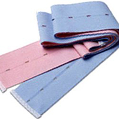 MON369618CS - Cardinal Health - Transducer Belt Life Trace® Buttonhole Style, Pink and Blue, 2-3/8 X 48 Inch Fetal Monitoring, 50/CS