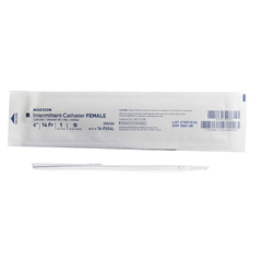 MON1020812EA - McKesson - Urethral Catheter McKesson Straight Tip PVC 12 Fr. 6 Inch