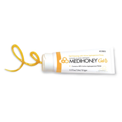 MON788895BX - Derma Sciences - Wound and Burn Dressing MEDIHONEY Gel 0.5 oz Tube Sterile