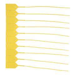 Health Care Logistics Pull-Tight Seal Health Care Logistics UnNumbered Yellow Polypropylene 9 Inch