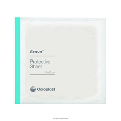 MON801860BX - Coloplast - Stoma Skin Protective Sheet Brava 4 x 4