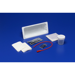 MON281699EA - Cardinal Health - Kenguard Intermittent Catheter Tray  14 Fr. Red Rubber