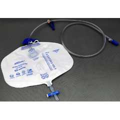 MON775514EA - Amsino International - Urinary Drain Bag AMSure Anti-Reflux Valve 2000 mL