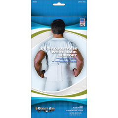 MON697378EA - Scott Specialties - Back Support Belt Sport-Aid® Medium / Large Hook and Loop Closure 32 to 44 Inch 9 - 3 Inch, Tapered Unisex