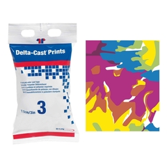 BSN Medical Cast Tape Delta-Cast&reg; Prints 3 Inch X 12 Foot Polyester Pastel Print, 10/CS