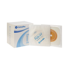 Convatec Colostomy Barrier Sur-Fit Natura&reg; Cut-to-Fit, Standard Wear Stomahesive&reg;, White Tape 2-1/4 Inch Flange Sur-Fit Natura&reg; Hydrocolloid 1-3/8