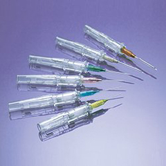 MON827024BX - Smiths Medical - Peripheral IV Catheter ViaValve® 18 Gauge 1-1/4 Retracting Needle, 50 EA/BX