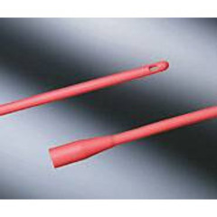 Bard Medical Urethral Catheter Robinson / Nelaton Tip Red Rubber 12 Fr. 16