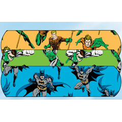 MON928132CS - Dukal - Adhesive Strip Stat Strip® .75 x 3 Plastic Rectangle Kid Design (Batman / Green Lantern / Aquaman)
