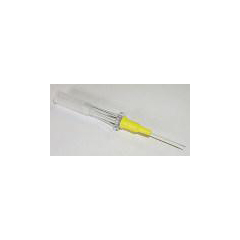 MON329834EA - BD - Peripheral IV Catheter Angiocath® 14 Gauge 1.16 Without Safety