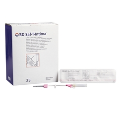 BD Peripheral Catheter System Saf-T-Intima&reg; 20 Gauge 1