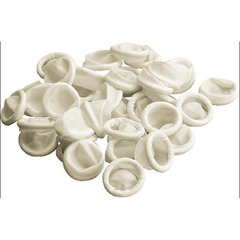 GF Health Finger Cot Small 2-3/4 Inch Length Powder Free Latex NonSterile, 144/BX