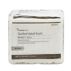 MON780352BG - Cardinal Health - Simplicity™ Unisex Adult Incontinence Brief