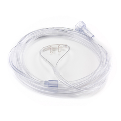 MON1018136EA - McKesson - Nasal Cannula Low Flow Adult Curved Prong / NonFlared Tip