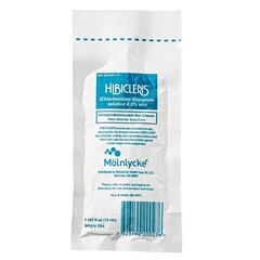 Molnlycke Healthcare Surgical Scrub Hibiclens 15 mL Individual Packet 4% Chlorhexidine Gluconate (CHG), 50 EA/BX