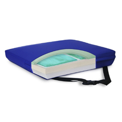 MON1095717EA - New York Orthopedic - Seat Cushion APEX CORE 20 W X 16 D X 3 H Inch Gel / Foam, 1/ EA