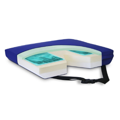 MON1095750EA - New York Orthopedic - Coccyx Seat Cushion APEX CORE 20 W X 18 D X 3 H Inch Gel / Foam, 1/ EA