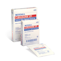 Cardinal Health Zinc Calcium Alginate Dressing Kendall 4 X 4 Inch Square Calcium Alginate / Zinc Sterile