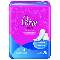 MON802342PK - Kimberly Clark Professional - Poise® 14.25 x 3.5 Pads, 33/PK