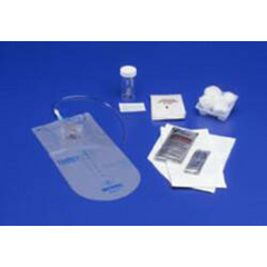 MON329058CS - Cardinal Health - Dover Intermittent Catheter Tray Open System 16 Fr. Hydrogel Coated Red Rubber