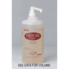 MON400706EA - Ecolab - Surgical Scrub Endure 400 Scrub-Stat 4 4 oz. Bottle 4% CHG (Chlorhexidine Gluconate), 1/ EA