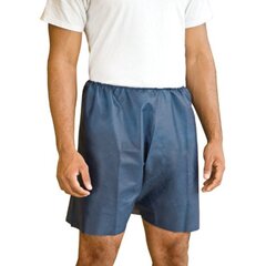 GF Health Exam Shorts MediShorts Small / Medium Navy Blue Nonwoven Adult Disposable, 50/CS