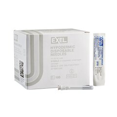 AirTite Products Hypodermic Needle EXELInt Without Safety 27 Gauge 1-1/4 Inch Length