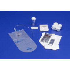MON10441EA - Cardinal Health - Intermittent Catheter Tray Curity Closed System/Urethral 14 Fr. w/o Balloon Vinyl