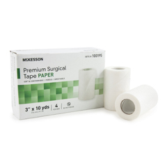 MON944360BX - McKesson - Surgical Tape Paper 3 x 10 Yards NonSterile