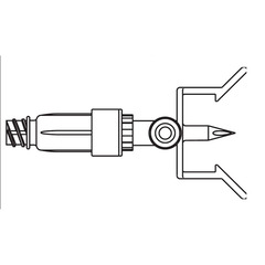B. Braun Dispening Pin Mini Spike