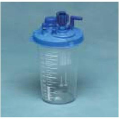 Cardinal Health Suction Canister Medi-Vac&reg; Guardian™ 1200 mL Shut-Off Valve / Locking Lid, 1/EA