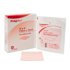 Ferris Mfg Polymem Wound Care Dressing Pad 4in x 4in Semipermeable Sterile