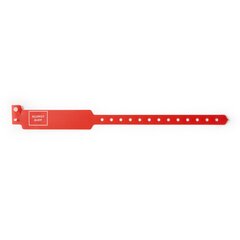 Precision Dynamic Patient Identification Band Sentry&reg; SuperBand&reg; Imprint, Write-On SecurSnap&reg; Closure Allergy Alert, 250/BX