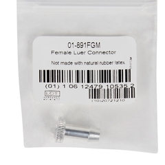 McKesson Blood Pressure Tube Luer Connector LUMEON For use with Clock Face Aneroid Sphygmomanometers, 1/EA