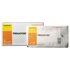 Smith & Nephew Primapore Adhesive Dressing, 3-1/8 X 6 Inch, Rectangle, Sterile