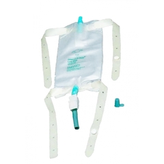 Bard Medical Urinary Leg Bag Bard Dispoz-a-Bag Anti-Reflux Valve 19 oz. Vinyl