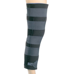 DJO Knee Immobilizer PROCARE&reg; Quick.Fit&reg; One Size Fits Most Hook and Loop Closure 12 Inch Length Left or Right Knee