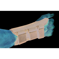DJO Wrist Splint PROCARE&reg; ComfortFORM&reg; Aluminum Stay Foam / Lycra Right Hand Black Small