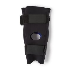 DJO Hinged Knee Brace Reddie&reg; Brace Small Wraparound / Hook and Loop Straps 15-1/2 to 18 Inch Circumference Left or Right Knee