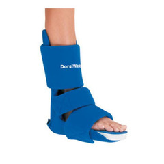 DJO Plantar Fasciitis Night Splint Dorsiwedge&reg; Medium Hook and Loop Closure Size 6.5-9.5 Male, Size 7-10 Female Left or Right Foot