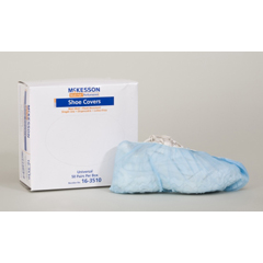 MON823535CS - McKesson - Shoe Cover Medi-Pak® Performance One Size Fits Most Non-Skid Blue NonSterile, 300/CS