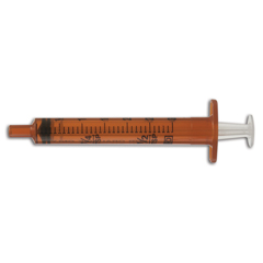 BD Oral Medication Syringe 5 mL Bulk Pack Luer Slip Tip Without Safety, 500 EA/CS