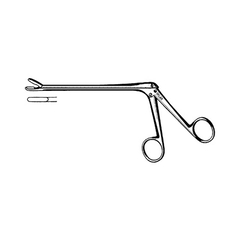 Sklar Intervertebral Disc Rongeur / Pituitary Cushing Straight Ring Handle 7