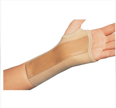 DJO Wrist Brace ProCare Low Profile / Contoured / Wraparound Aluminum / Cotton / Elastic Right Hand Beige Large, 1/EA