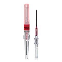 Nipro Diagnostics Peripheral IV Catheter Safelet™ 20 Gauge 1 Inch ETFE Straight Hub Non Blood Control Non-Safety, 50/BX
